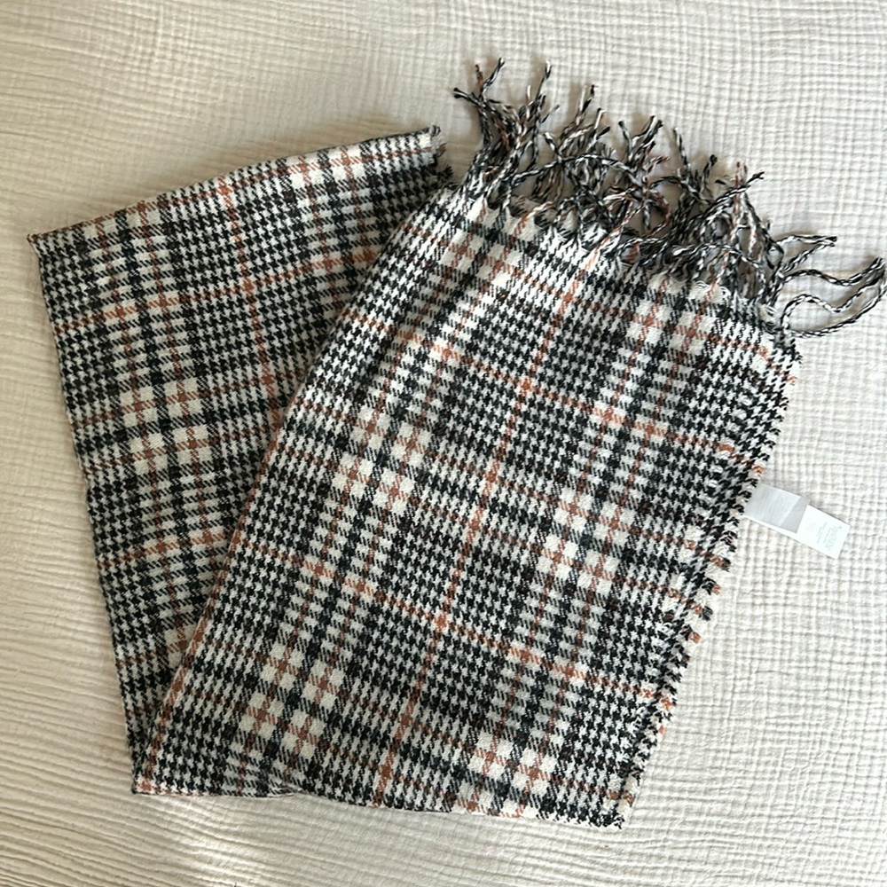 ASOS plaid, soft scarf